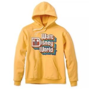 Official Disney Parks Walt Disney World Pullover Hoodie Sweatshirt • Sz Large